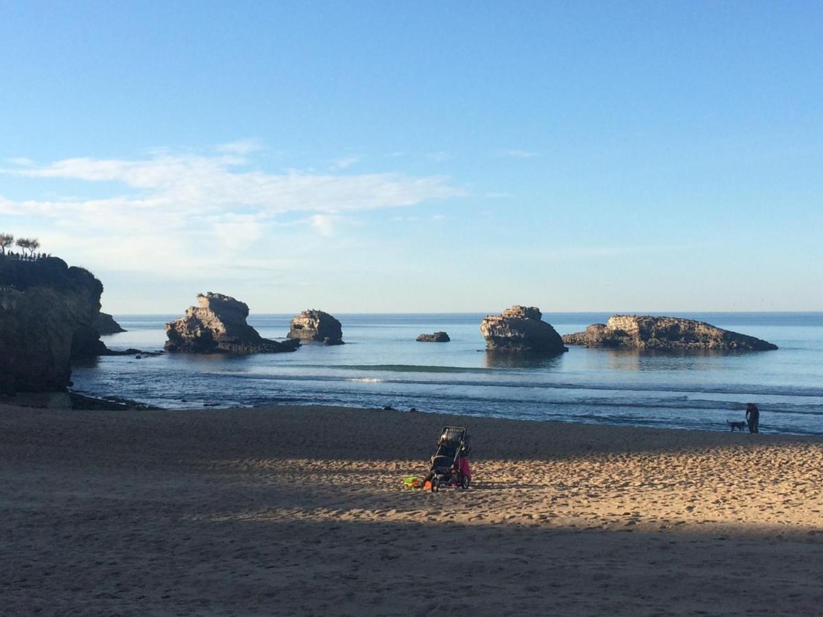 L'Ocean A Perte De Vue, La Grande Plage A Vos Pieds Biarritz Exteriér fotografie